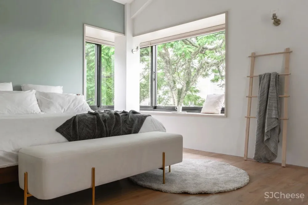 白色 原木色,一个简单又清爽的家!