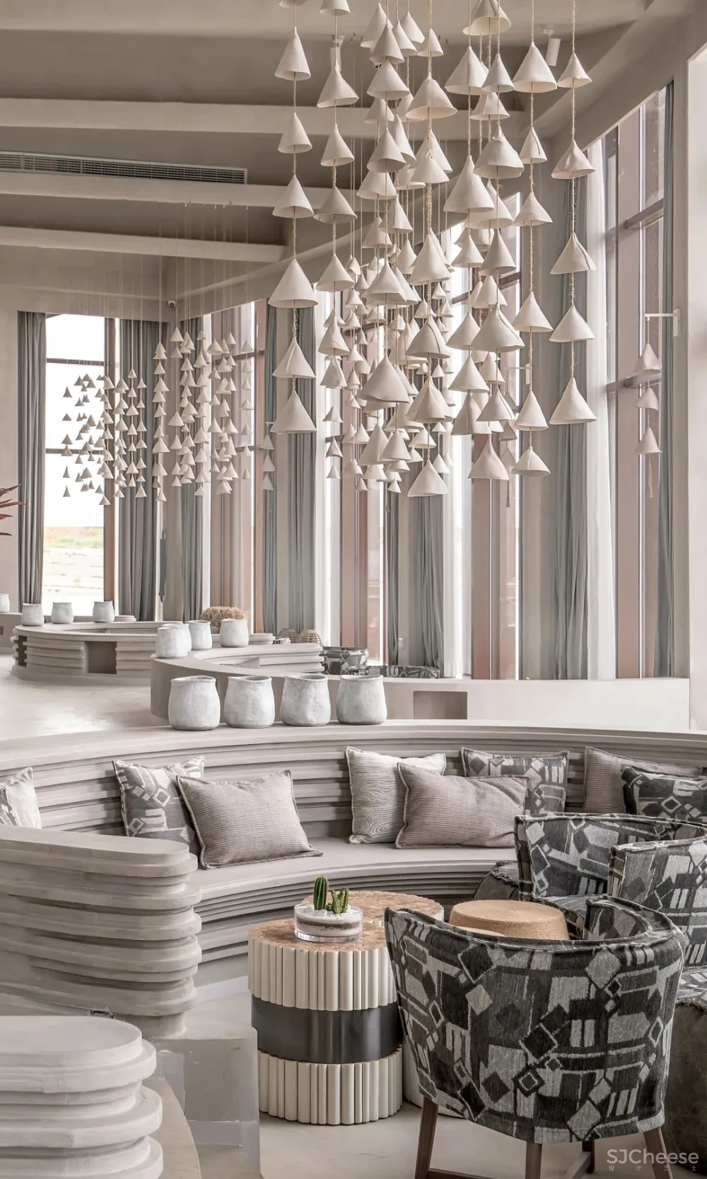 布鲁盟设计丨力高大港·樾澜山生活体验馆:当代设计与“文化自信”