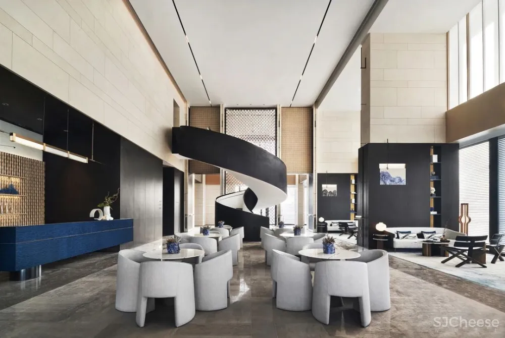 布鲁盟设计丨力高大港·樾澜山生活体验馆:当代设计与“文化自信”