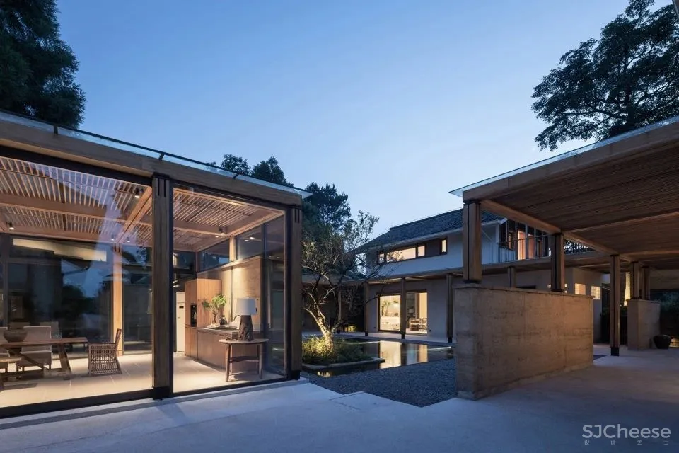 稻田里的农舍 自带烟火温度的家