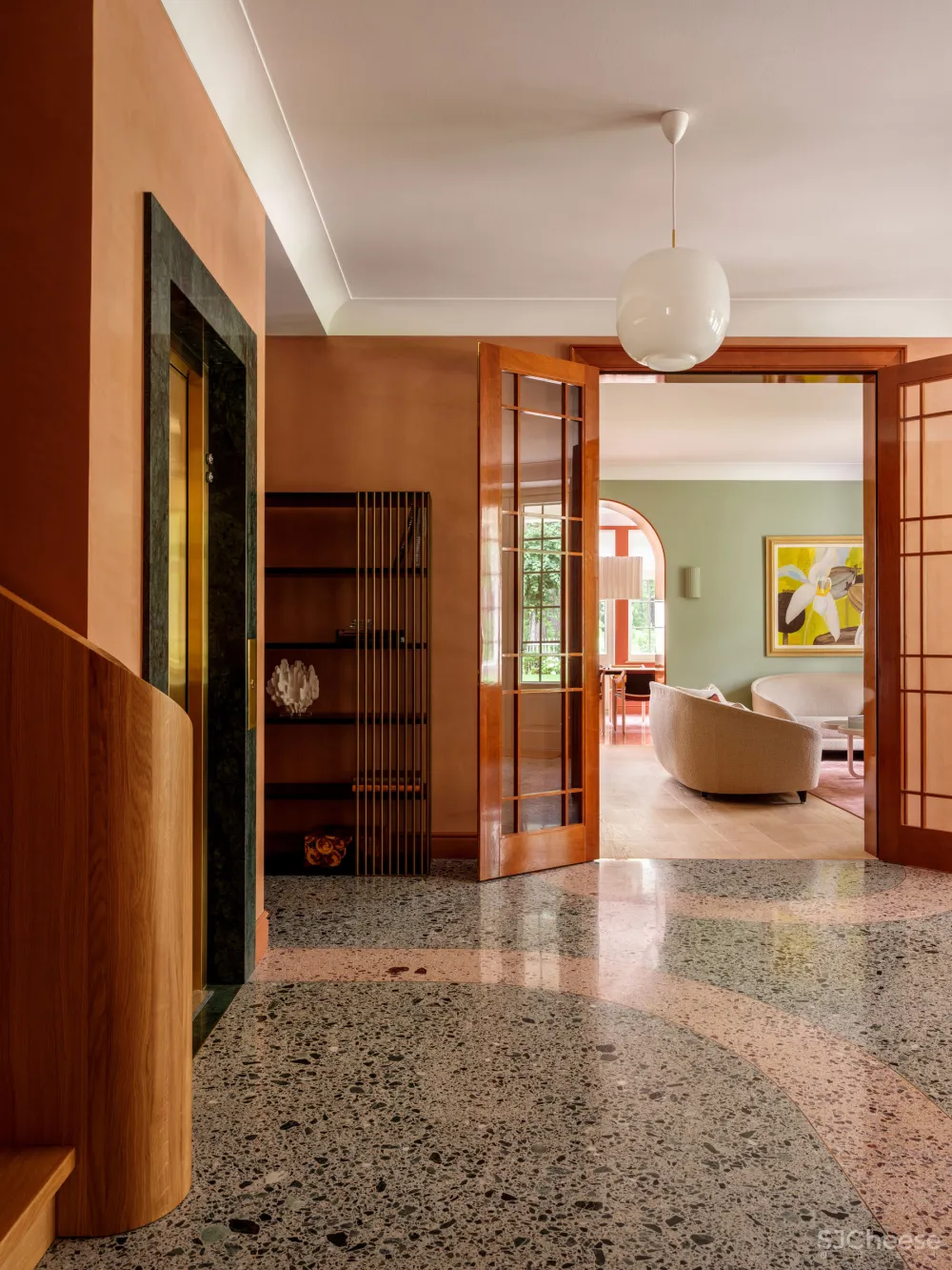 复古轻奢的家,有了拱形门洞更有范儿!