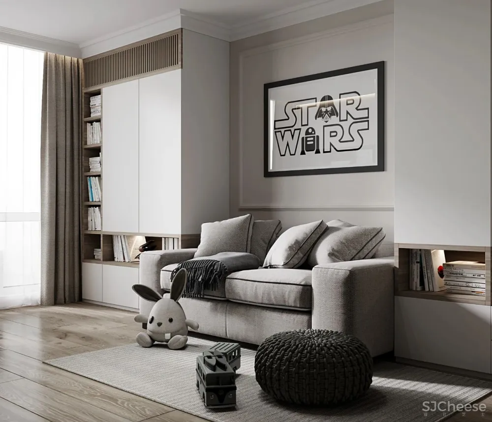 110㎡现代优雅风,温润美宅!