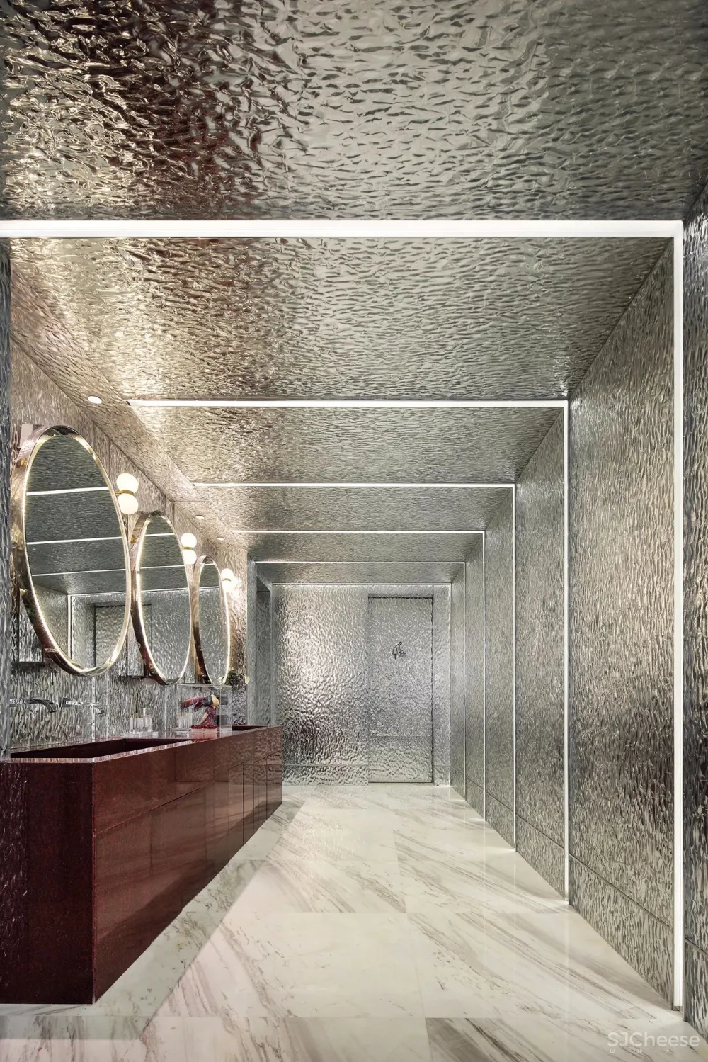 水波绵延的灵动曲线，打造至美简奢之境!