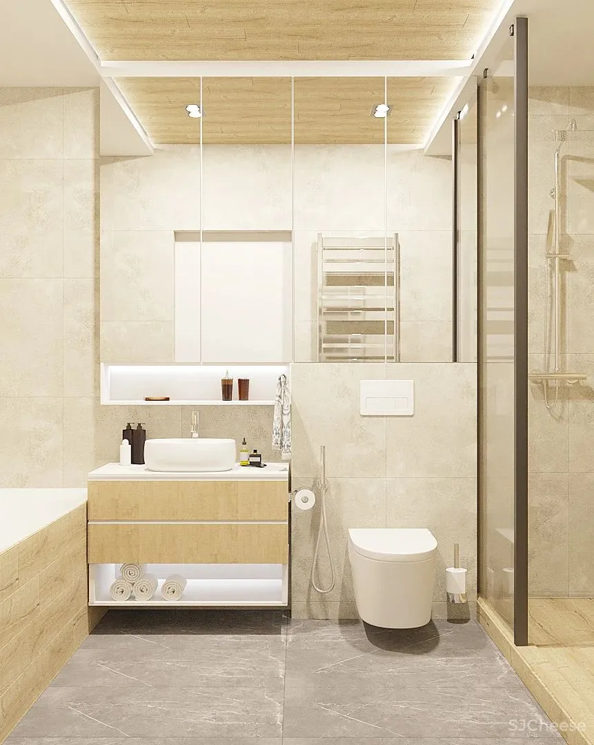 88㎡暖色空间,自然轻快!