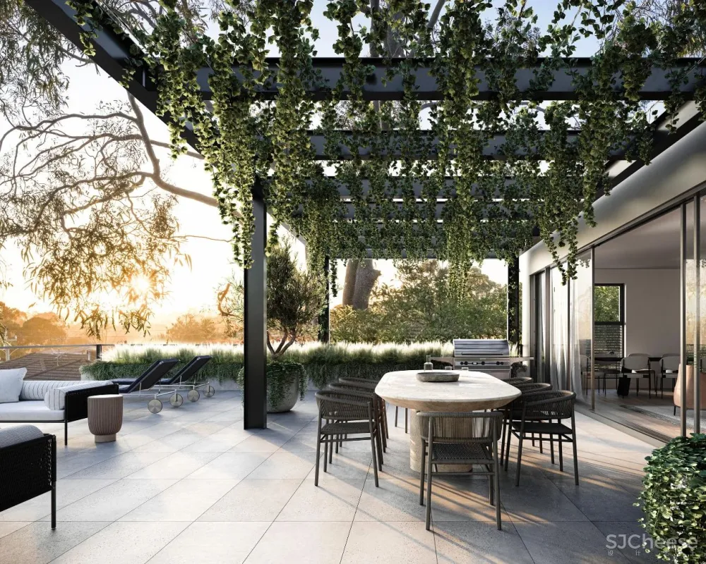 小而美的公寓楼,简约又有细节,这才叫高级!