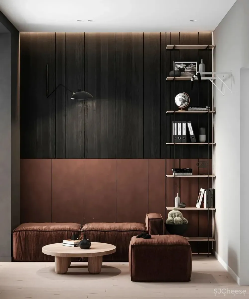 75㎡公寓设计，小空间大视野！ Nastia Perchyk