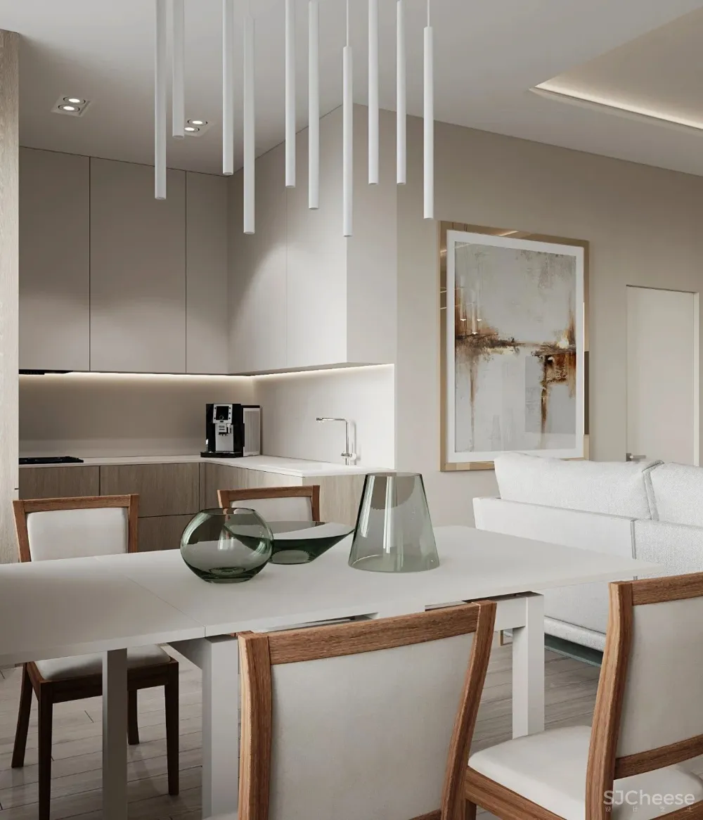 110㎡现代优雅风,温润美宅!