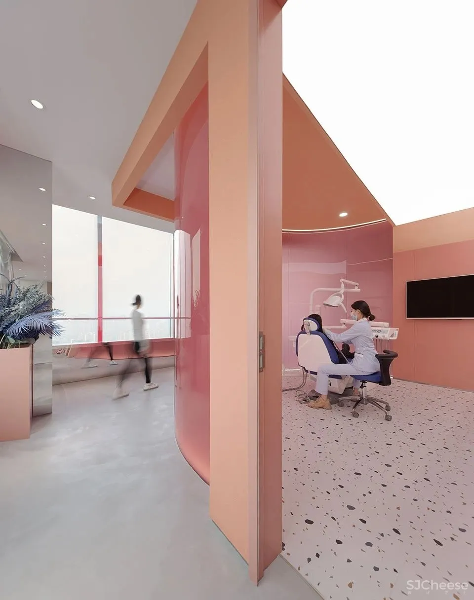 新作 弱化界限,建立具有未来感的空间 成都 元气美牙 木斗设计