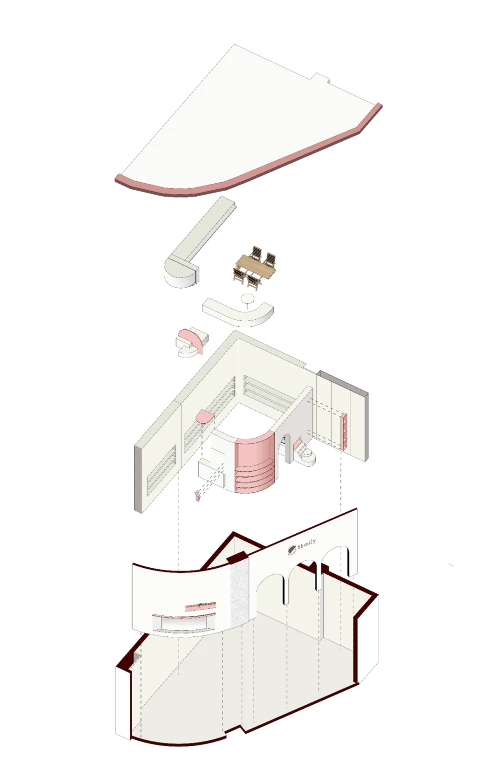 杦拾设计 甜蜜可隐，甜“觅”可见
