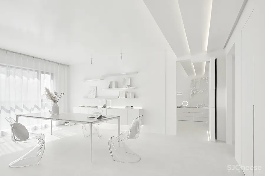 忱意设计 • 意|茫茫白色,无常无我