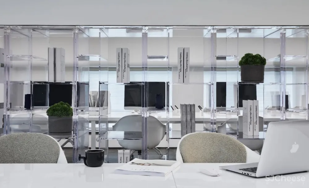 如墨设计|创意美学玩转空中Loft办公样板