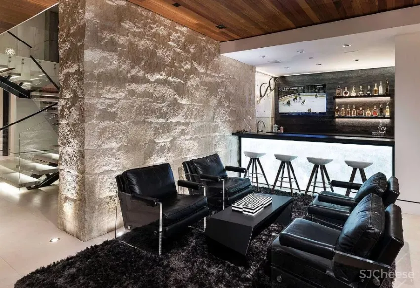 精品大气格调宅!加州现代异材质泳池别墅