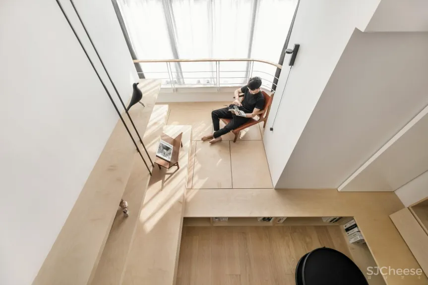 小而美的极简微型公寓，设计师的私享空间