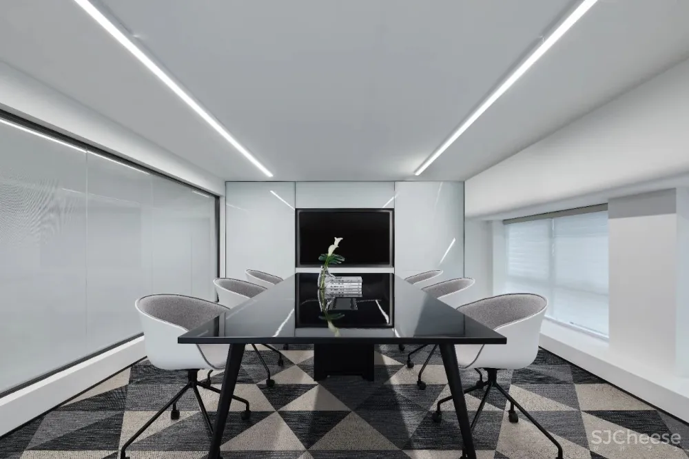 如墨设计|创意美学玩转空中Loft办公样板