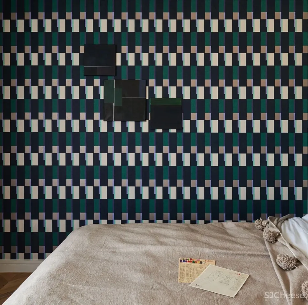 Andrea Szakos 顶层豪宅的色彩软装