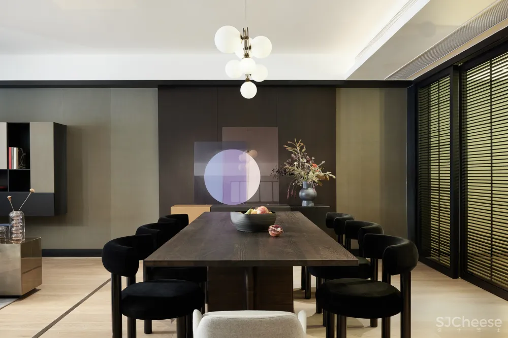 上海 300㎡ 大平层,一种精装格局,秀舍如何「变」出不同设计风格?