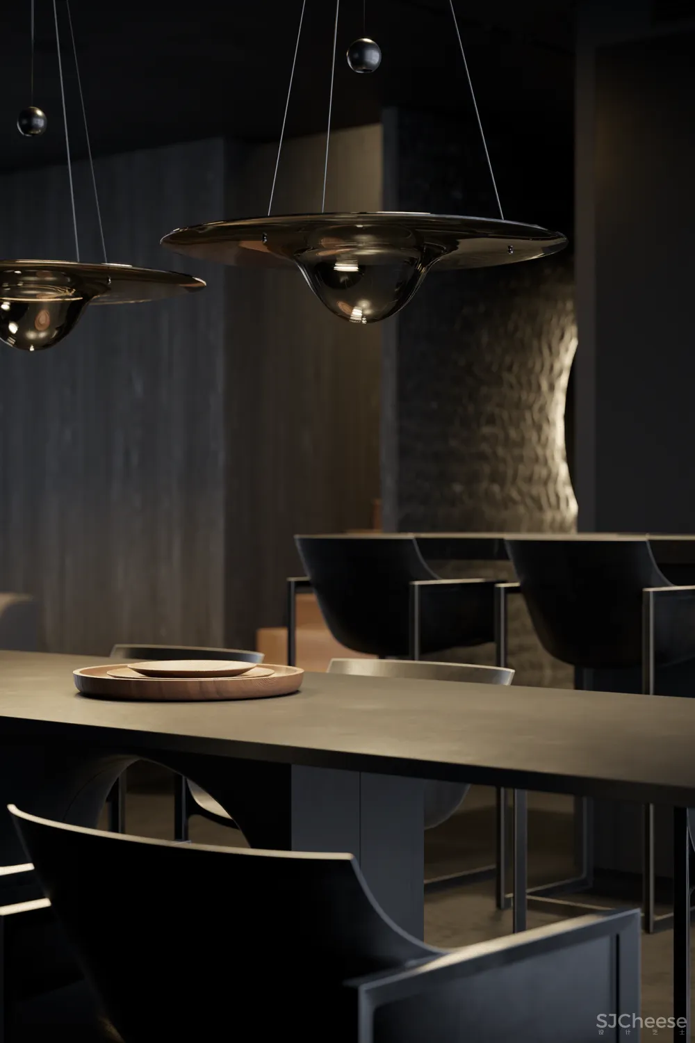 270㎡黑色空间,高级迷人!