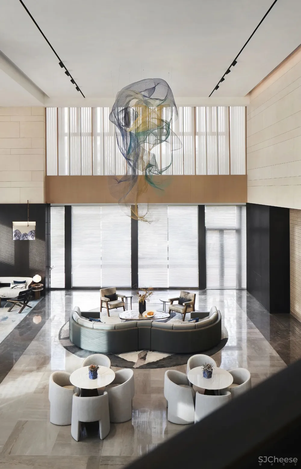 布鲁盟设计丨力高大港·樾澜山生活体验馆:当代设计与“文化自信”