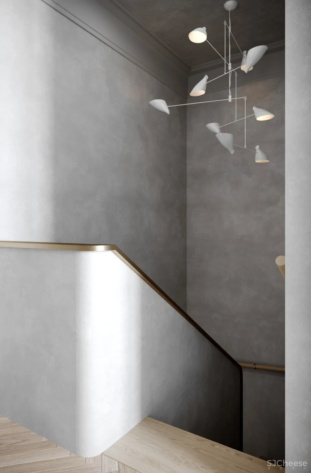 96㎡ 高级灰这样用，尽显极简之美！