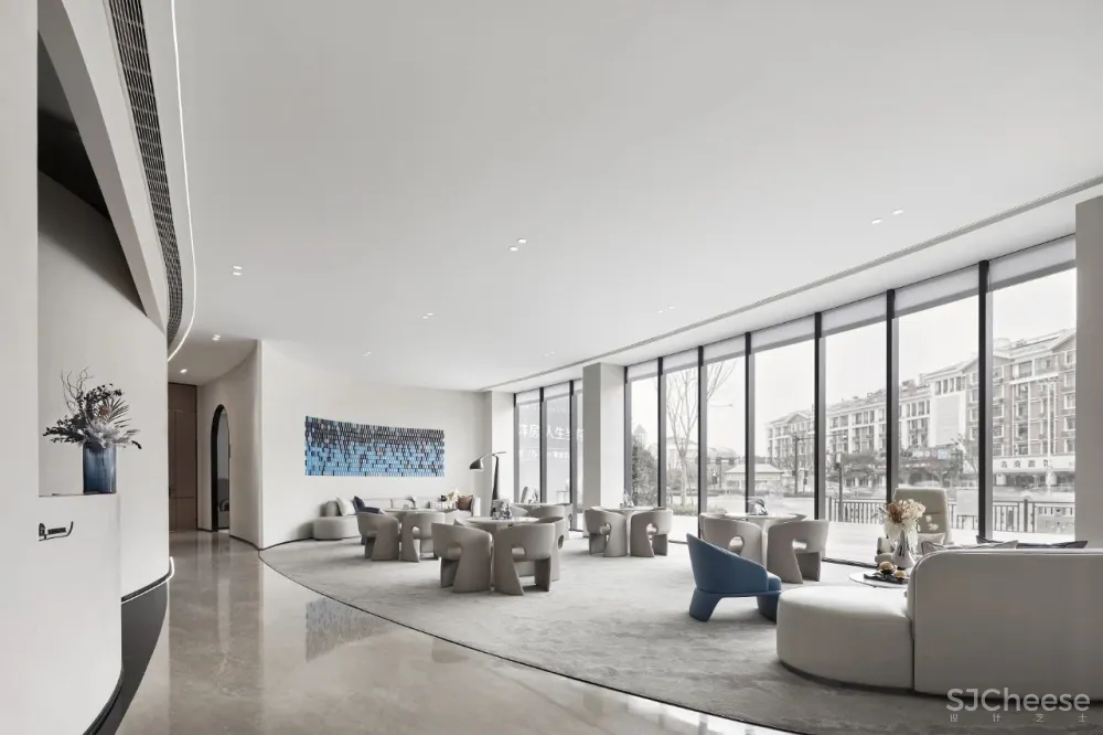 EH DESIGN 空间 自然一瞬成永恒 翰林府-翰文府销售展示中心