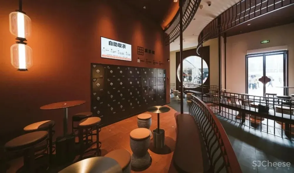 喜茶深圳的第100家店,古风主题美腻啦