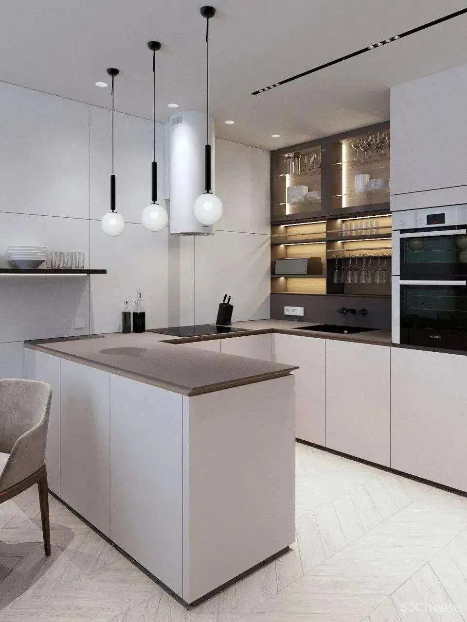 112㎡简美现代风格公寓设计赏析 Lauri Brothers