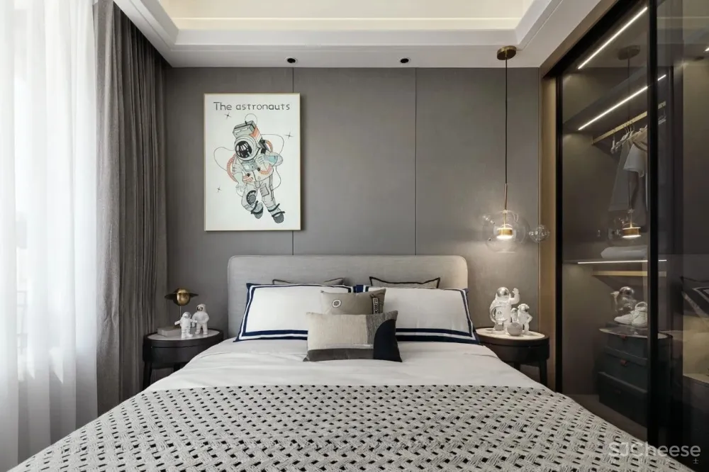 180m²写意新中式，方寸之间皆是儒雅与时尚！