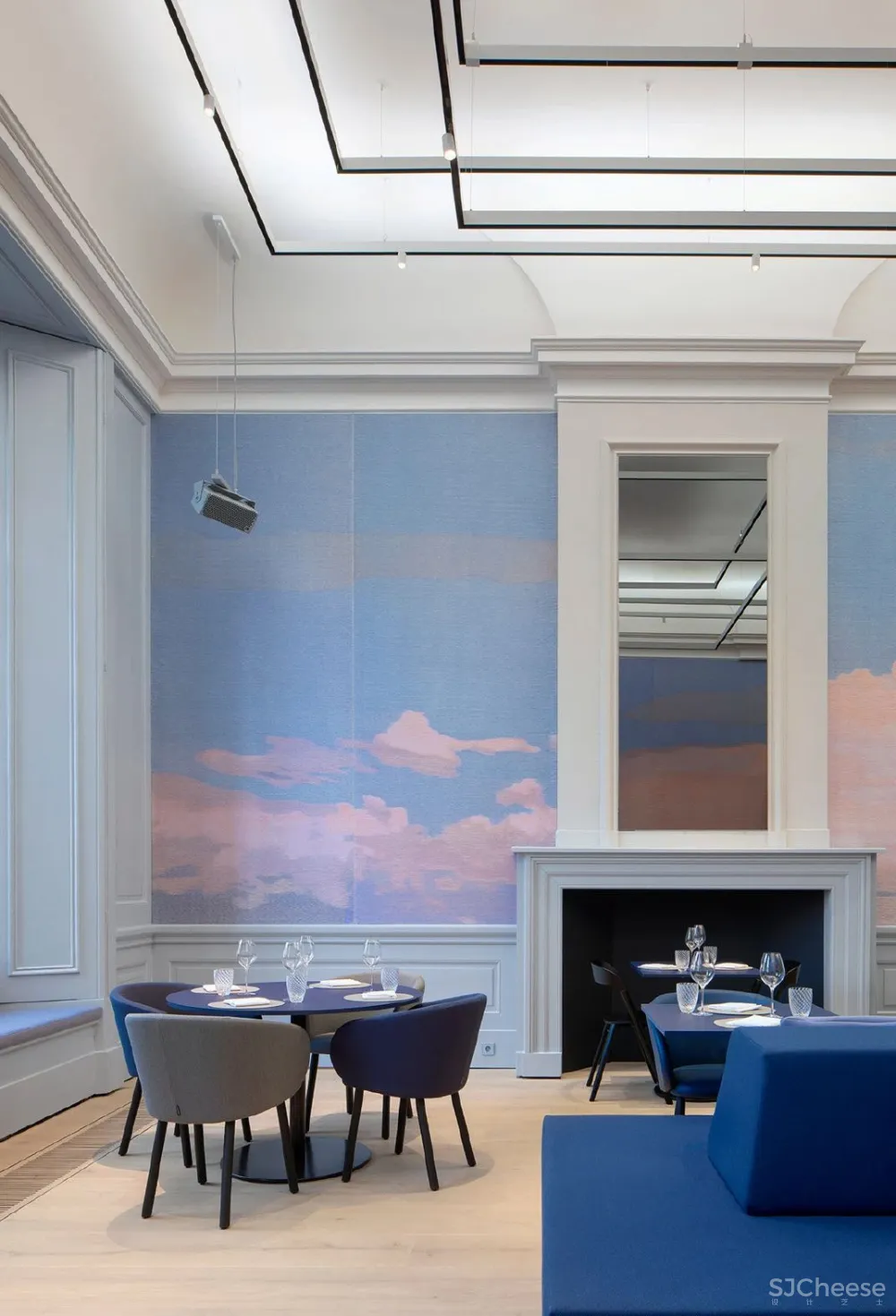 渐变调色让空间与众不同