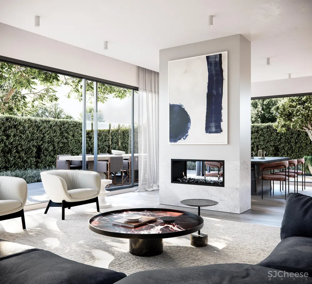 小而美的公寓楼,简约又有细节,这才叫高级!