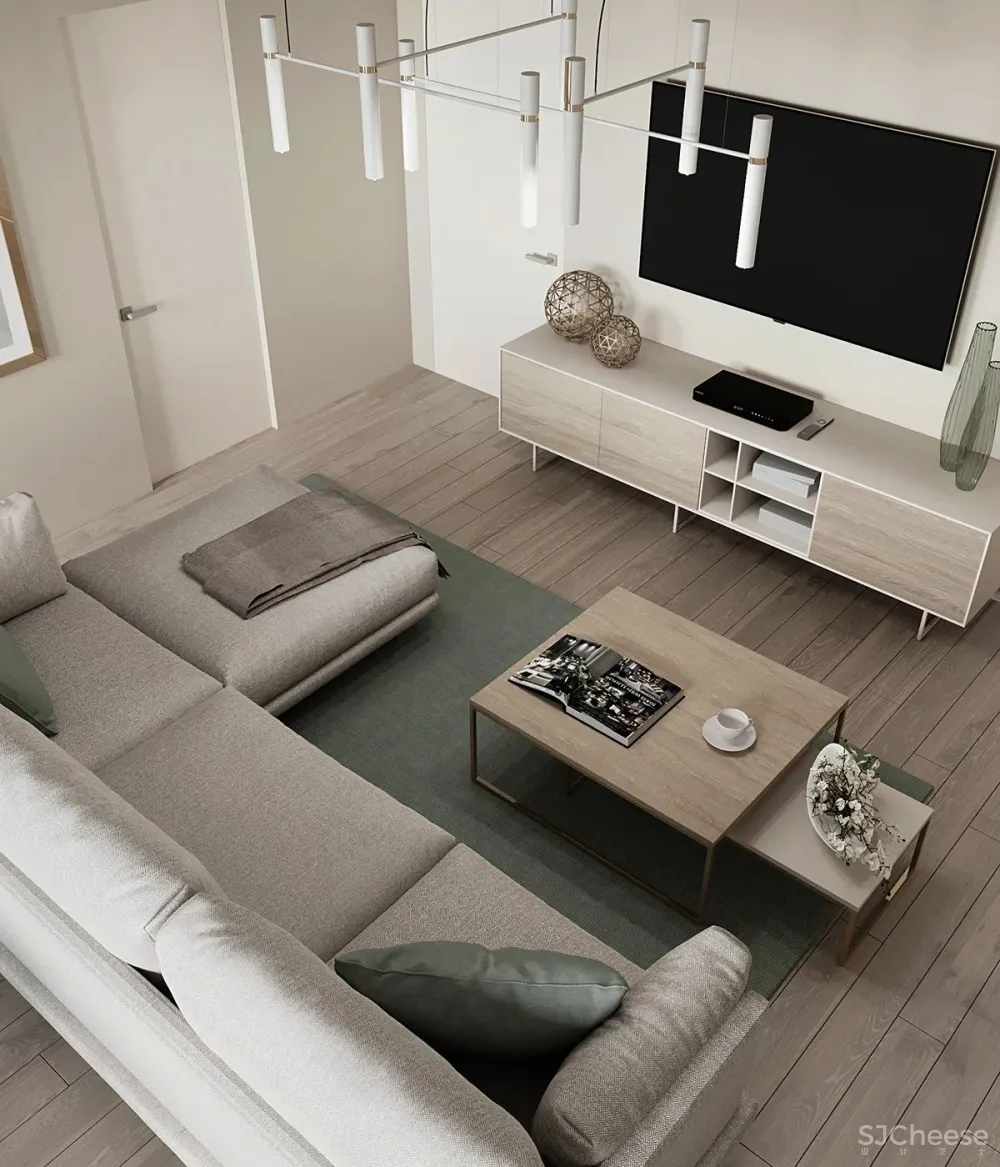 110㎡现代优雅风,温润美宅!