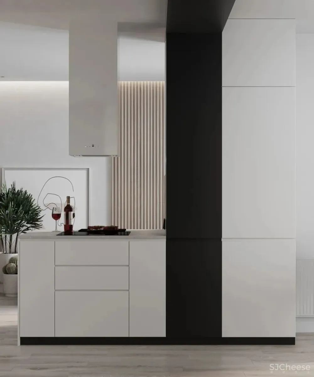 75㎡公寓设计，小空间大视野！ Nastia Perchyk