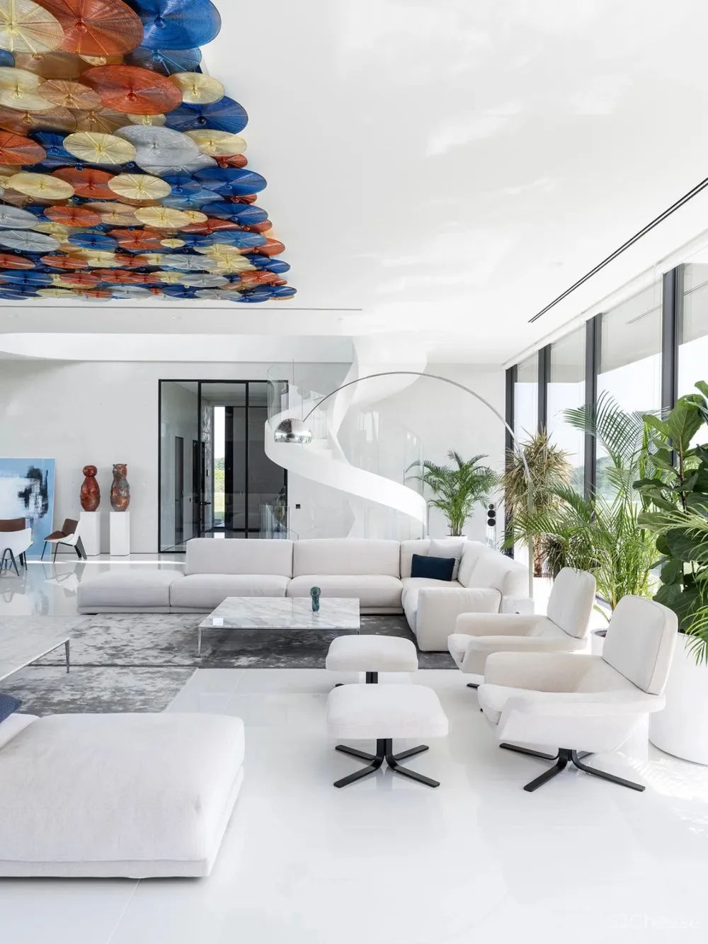 5000㎡极简奢宅,致敬安藤忠雄!