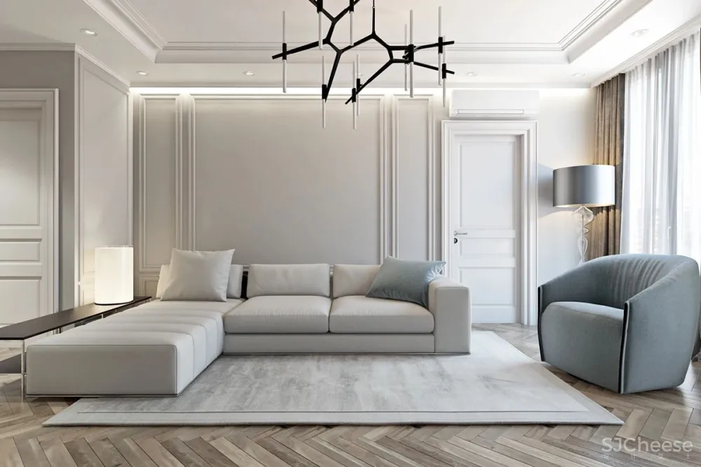 小美式：简洁的形式和色彩来表达!