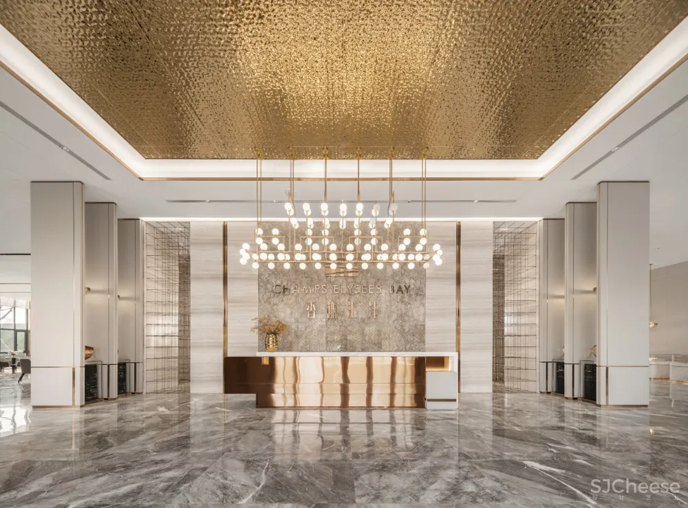 TT 新作 | 金色光华 向光生长 — 西安香榭汇沣营销会所