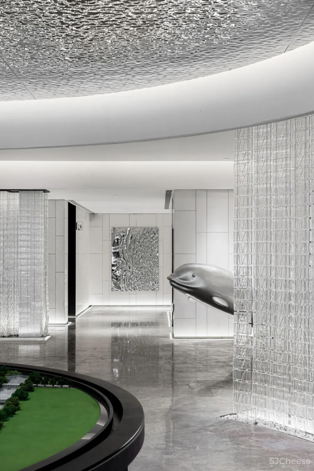 飞视新作 「 浩瀚空蒙 、轻盈通透」融创上海映红桥展示中心