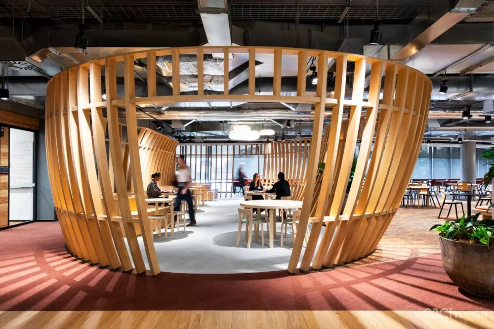 伍兹贝格 澳大利亚联邦银行,科技与创新匠造的未来办公体验