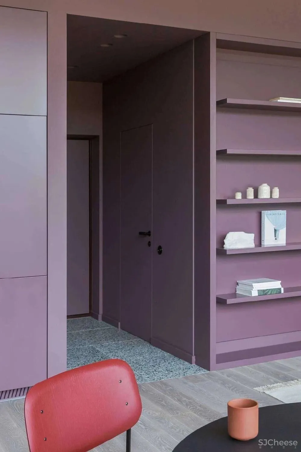 紫色主题搭配作品