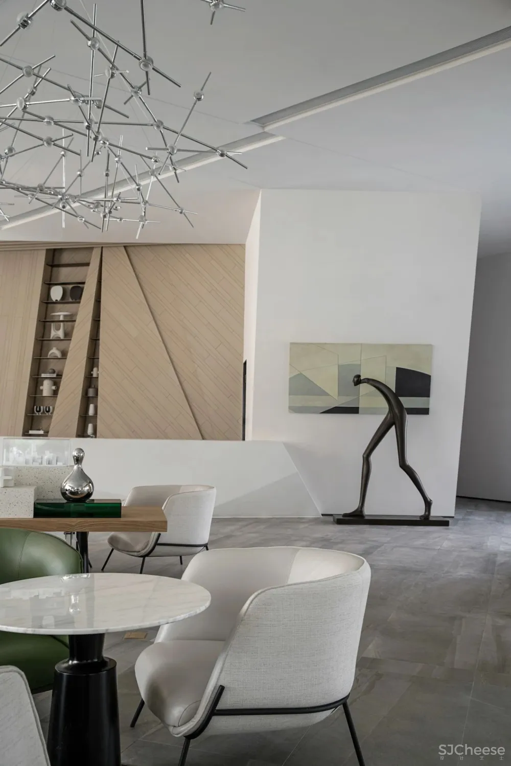 尚壹扬新作丨折线,让空间起舞:旭辉⾦科·贵阳乌当销售中⼼