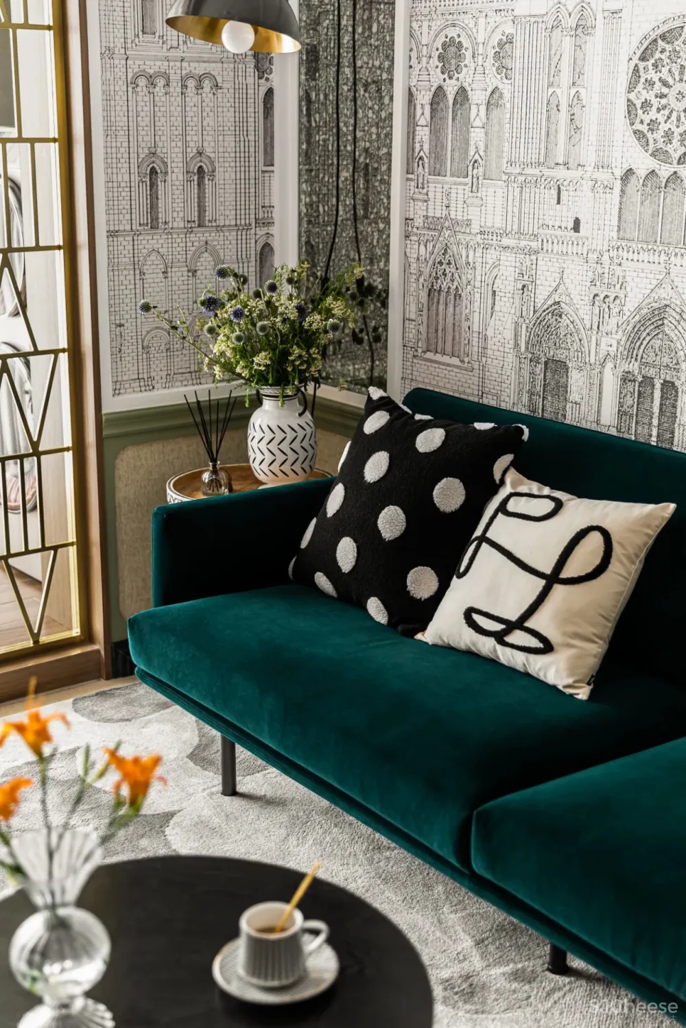 黄铜 藤编，优雅艺术的复古格调 花漾美作