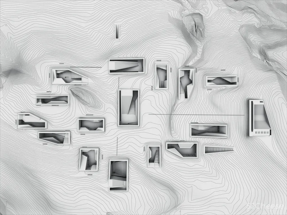 16000㎡沙漠度假村,地上没有一栋楼,把野奢玩出了新高度!