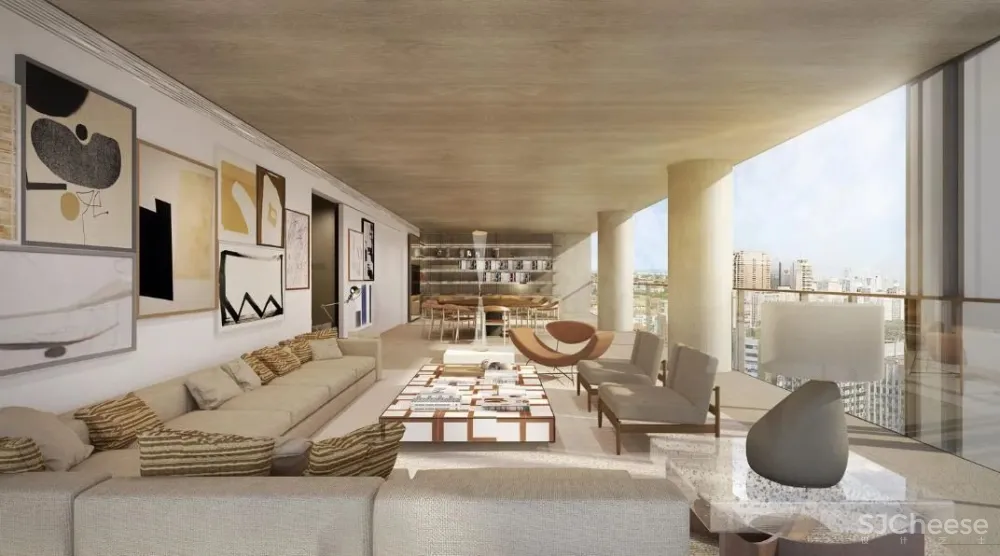 Arthur Casas Studio 操刀-巴西超豪华公寓楼▪富人圈的世界我不懂