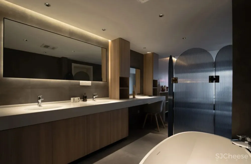 140㎡复式宅,禅意茶室 “五星级”大套房,回家就像在度假!