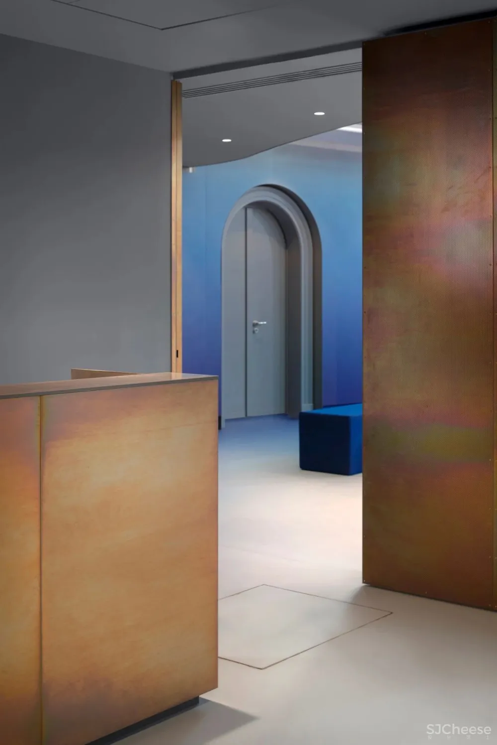 渐变调色让空间与众不同