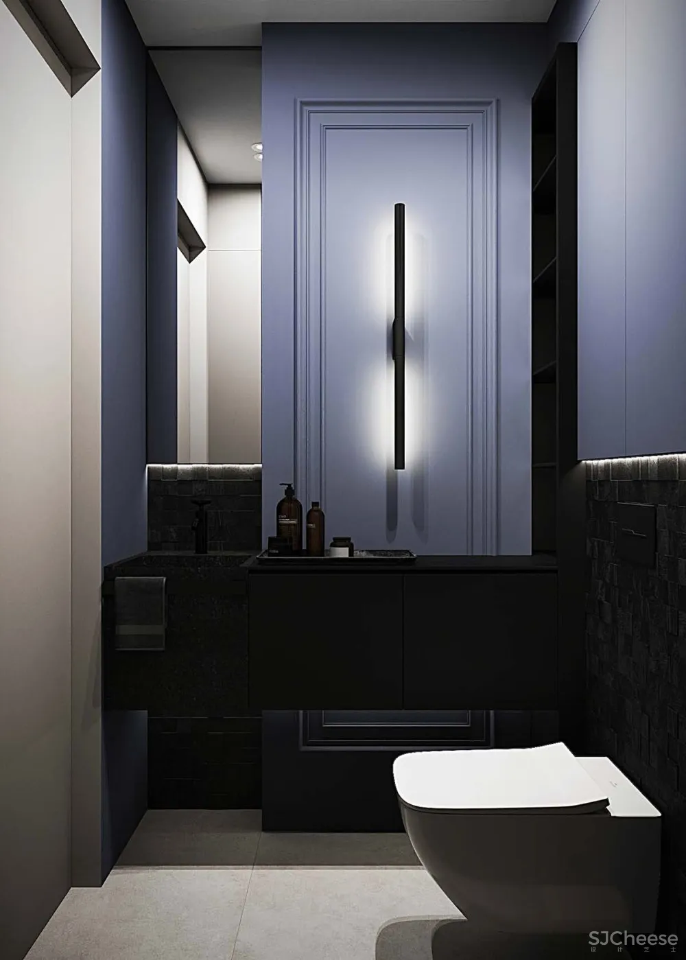 86㎡ 一室一厅，主卧空间这样布局宽敞又大气！