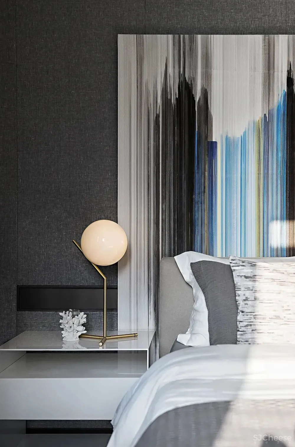 纯净而内敛,大隐于日光的莫兰迪美宅 WAVE澜舍