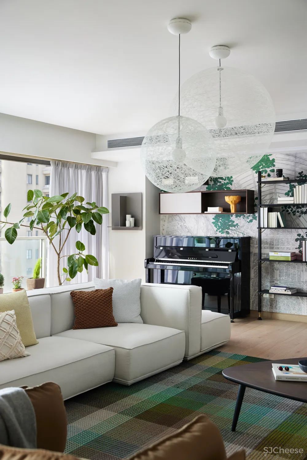 上海 300㎡ 大平层,一种精装格局,秀舍如何「变」出不同设计风格?