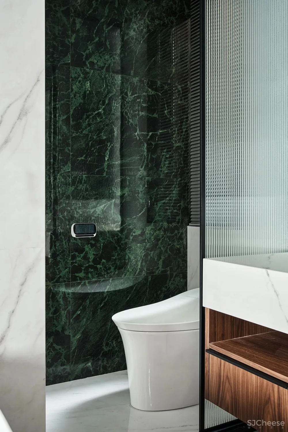 160㎡黛绿复古风，无法抗拒的优雅与质感!