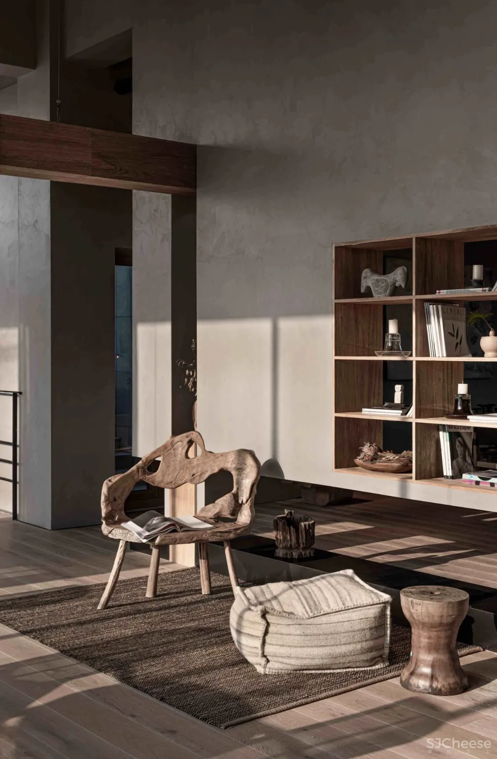 侘寂极简，融入自然的山顶咖啡馆丨慢珊瑚设计