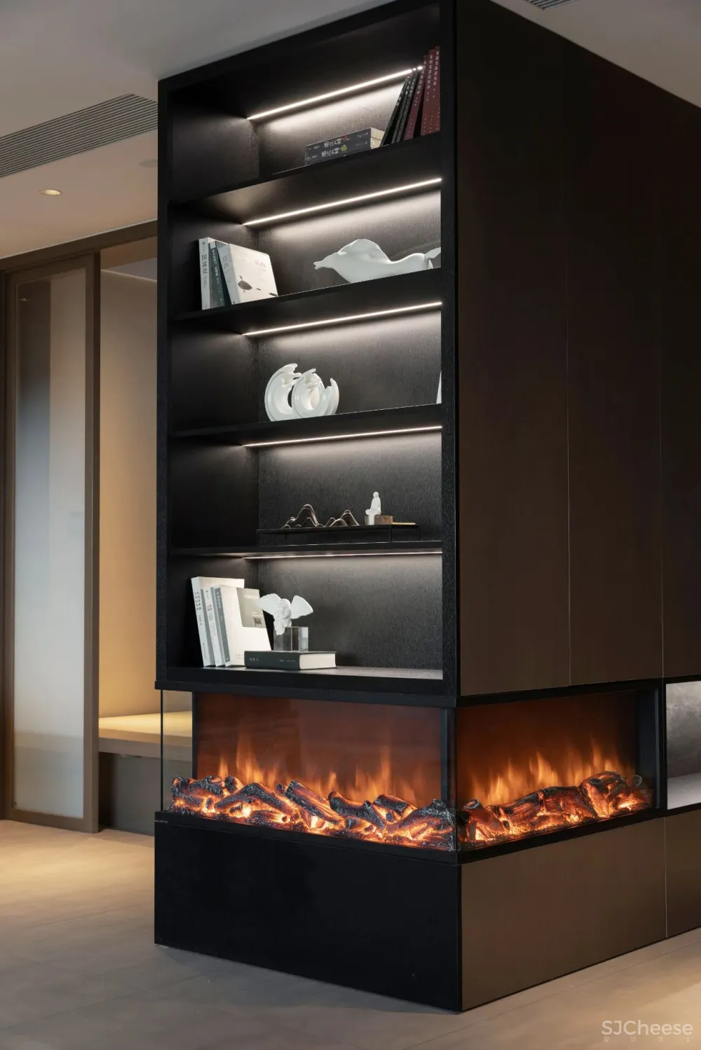 成都246㎡现代简约大平层,于都市中心,品生活本味!