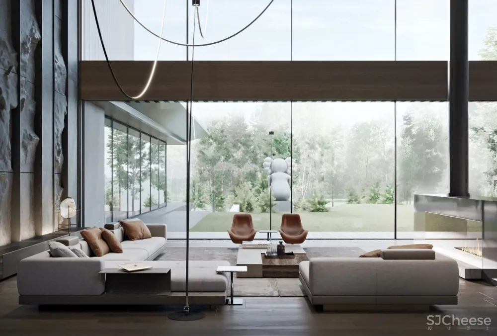 Modern Luxury Country House With Skylights - A_yyth